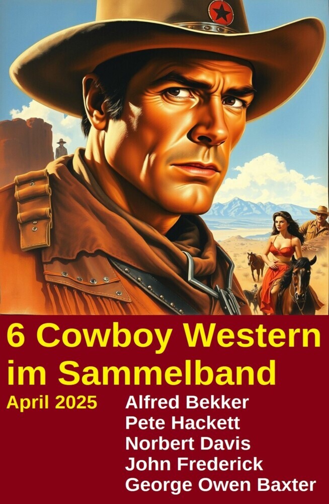 6 Cowboy Western im Sammelband April 2025 main product photo