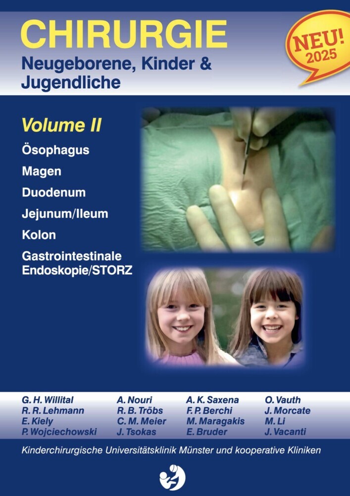 Chirurgie im Kindesalter Chirurgie bei Neugeborenen, Säuglingen, Jugendlichen und Kindern main product photo
