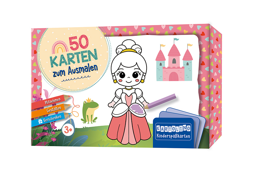 50 Karten zum Ausmalen - Zauberwelt main product photo
