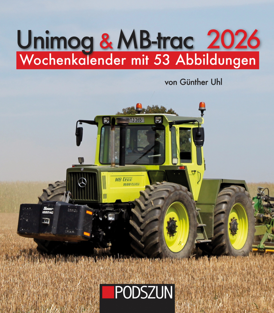 Unimog & MB-trac 2026 Wochenkalender main product photo