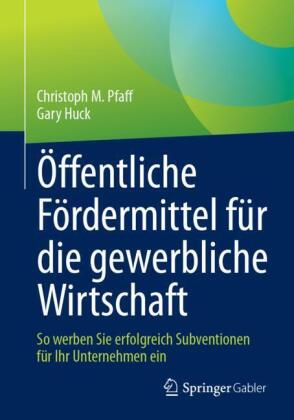 Öffentliche Fördermittel für die gewerbliche Wirtschaft