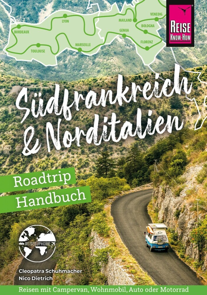 Reise Know-How Roadtrip Handbuch Südfrankreich & Norditalien main product photo