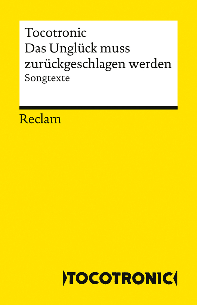 Das Unglück muss zurückgeschlagen werden. Songtexte main product photo