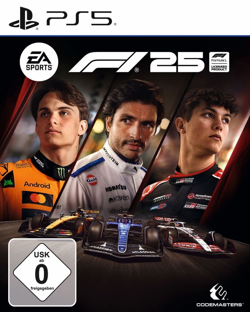 EA Sports F1 25, 1 PS5-Blu-ray Disc main product photo
