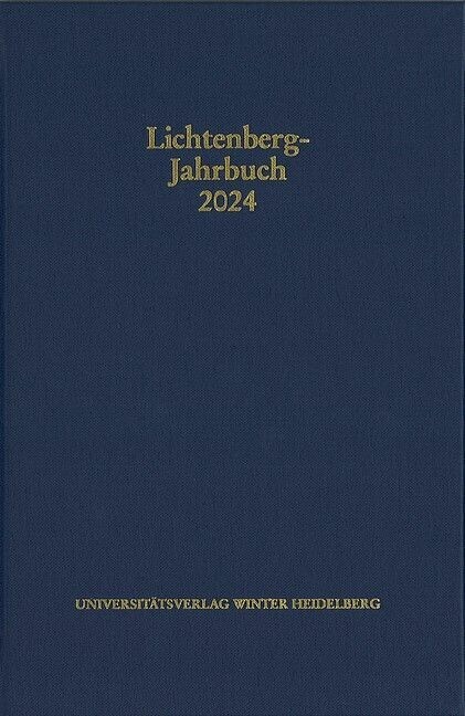 Lichtenberg-Jahrbuch 2024 main product photo
