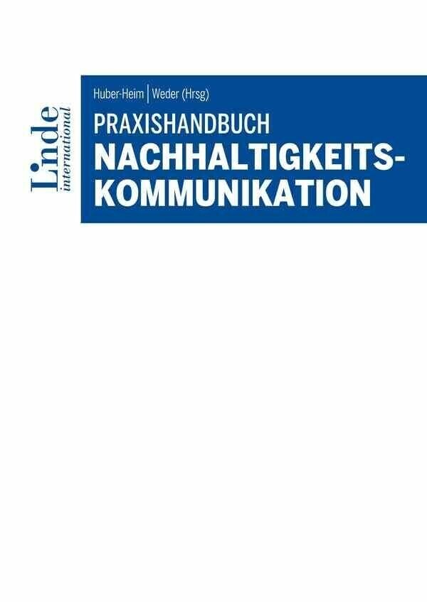 Praxishandbuch Nachhaltigkeitskommunikation main product photo