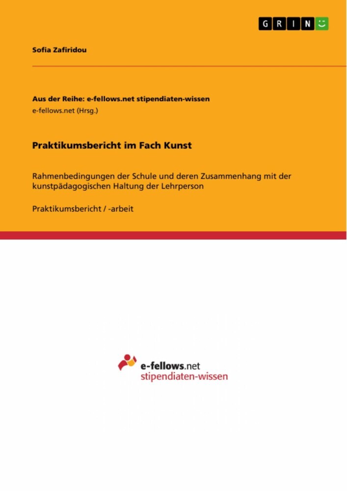 Praktikumsbericht im Fach Kunst main product photo