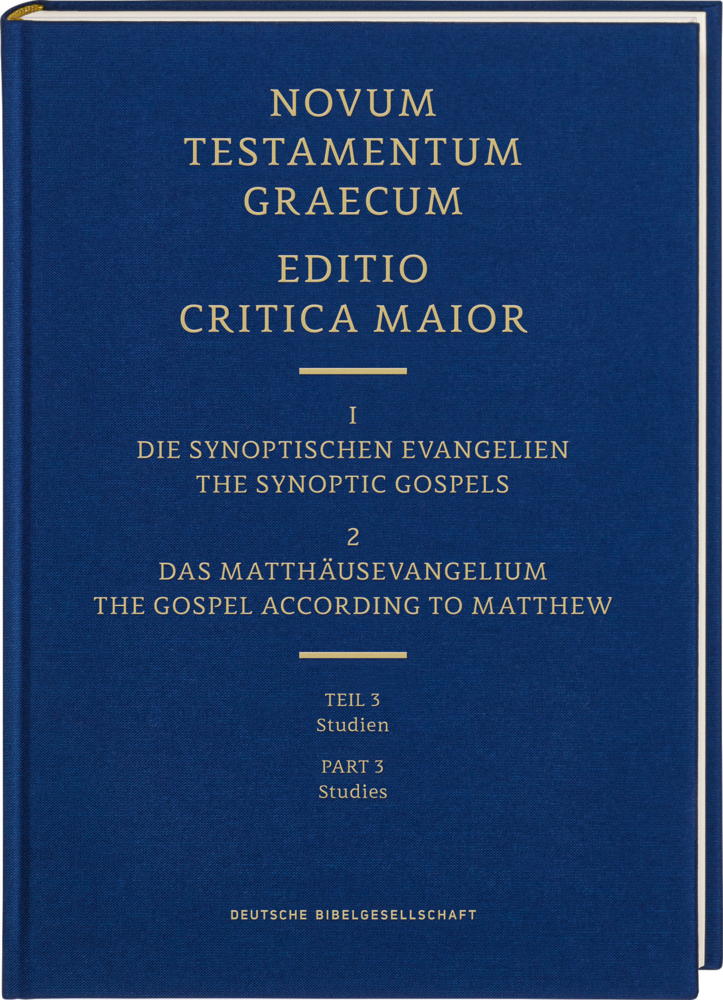 ECM I.1/3 Matthäusevangelium. Studien main product photo