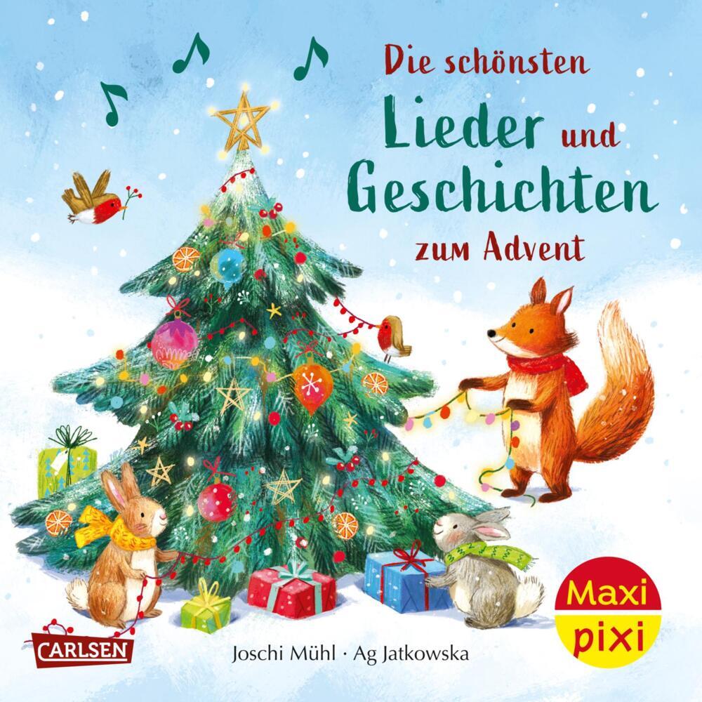 Maxi Pixi 455: Die schönsten Lieder und Geschichten zum Advent main product photo