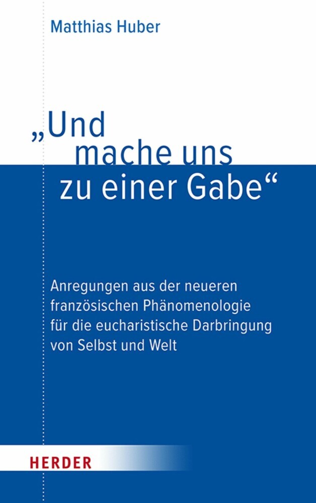 'Und mache uns zu einer Gabe' main product photo