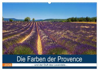 Die Farben der Provence... und der Duft des Lavendels... (Wand...