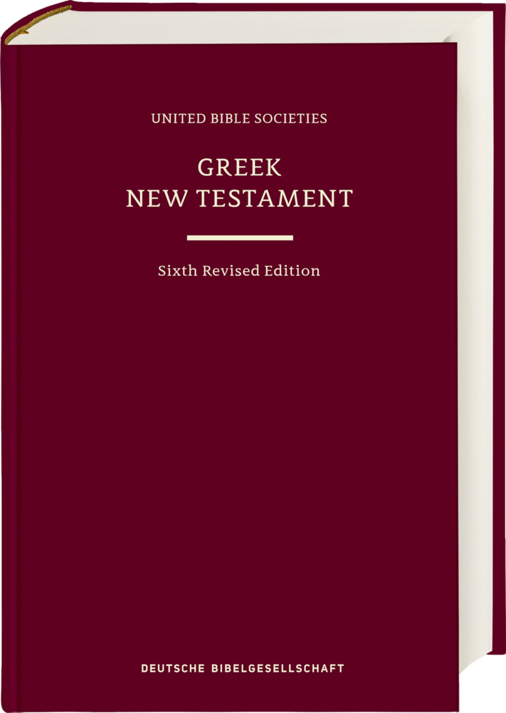Greek New Testament GNT6. Standardausgabe main product photo