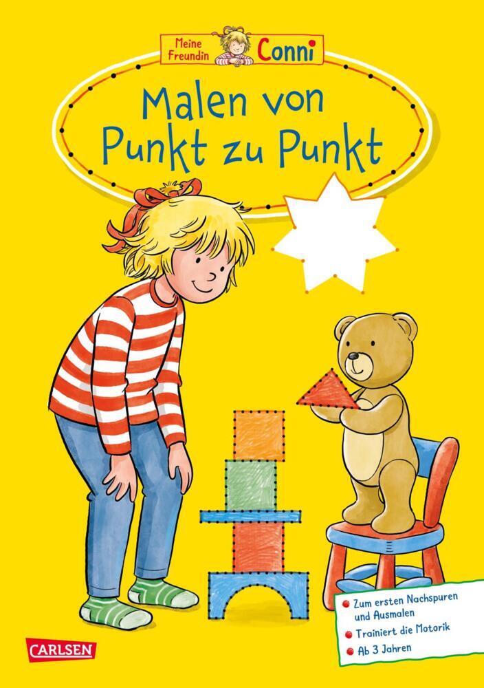 Conni Gelbe Reihe (Beschäftigungsbuch): Malen von Punkt zu Punkt main product photo