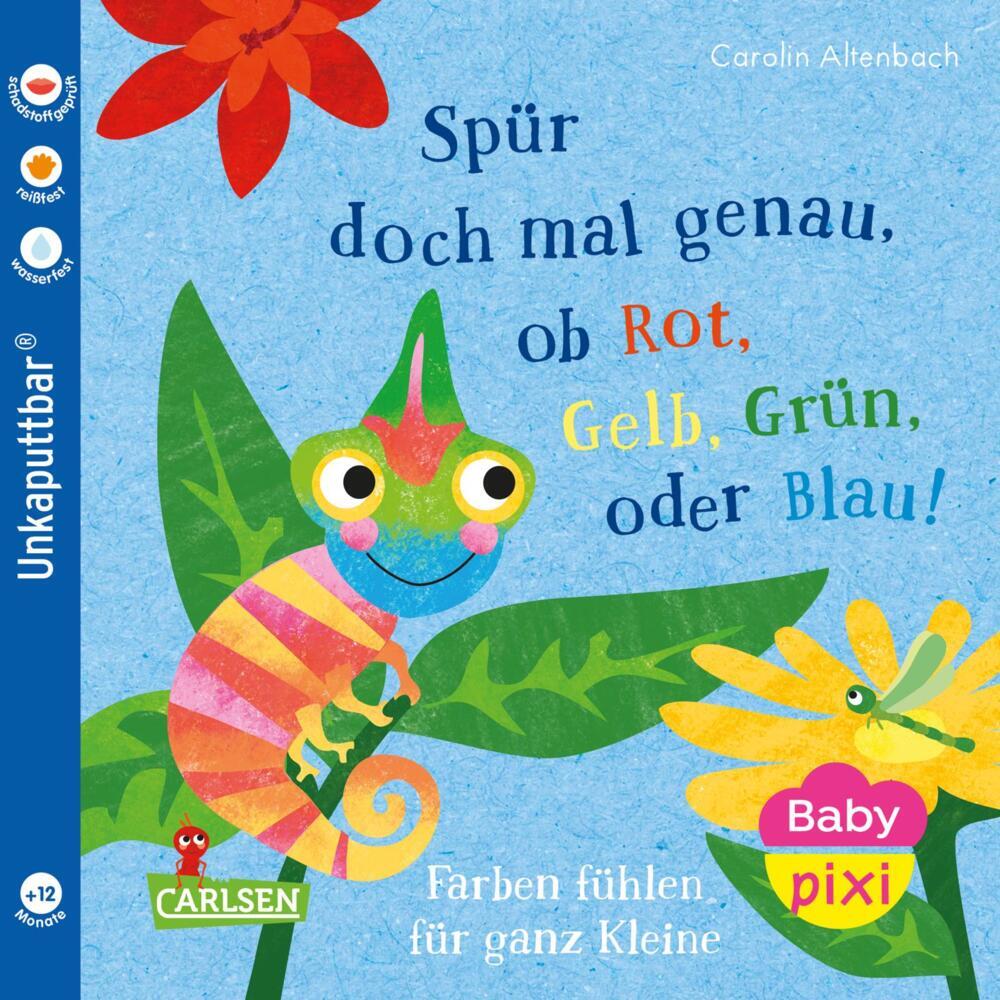 Baby Pixi (unkaputtbar) 169: Spür doch mal genau, ob Rot, Grün, Gelb oder Blau! main product photo