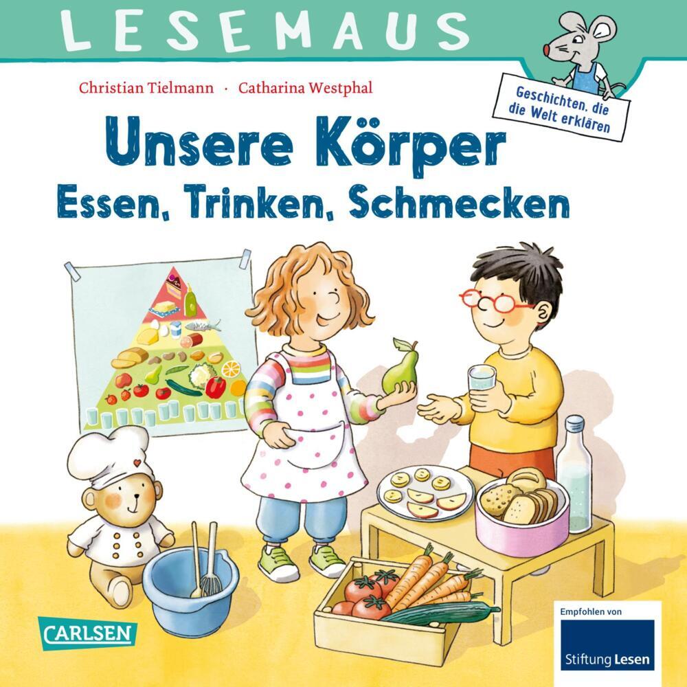 LESEMAUS 180: Unsere Körper - Essen, Trinken, Schmecken main product photo