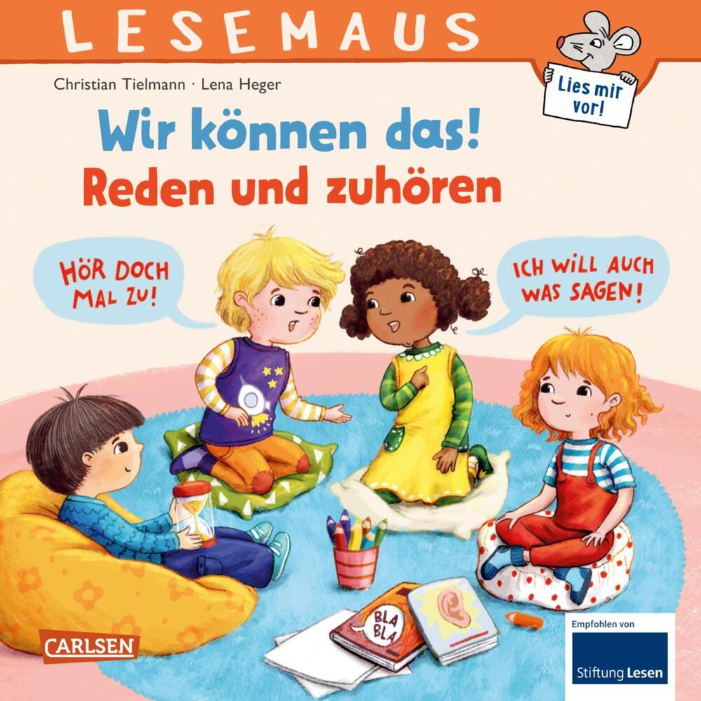 LESEMAUS 156: Wir können das! Reden und zuhören main product photo