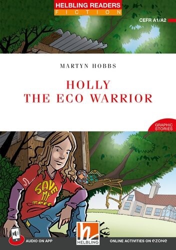 Helbling Readers Red Series, Level 2 / Holly the Eco Warrior + app + ezone main product photo