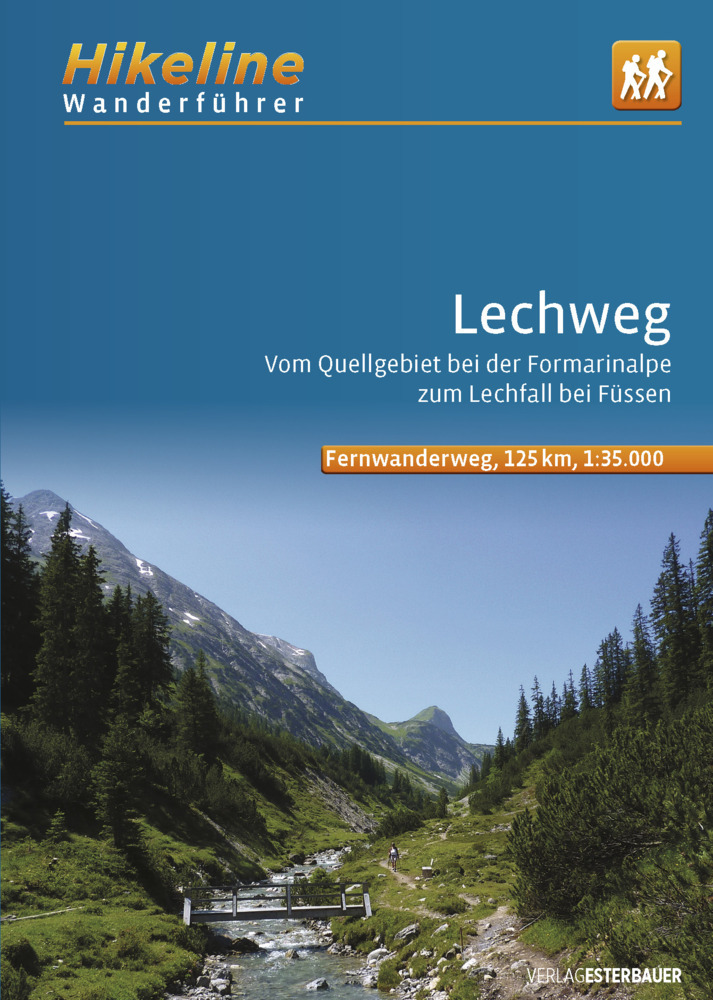 Wanderführer Fernwanderweg Lechweg main product photo