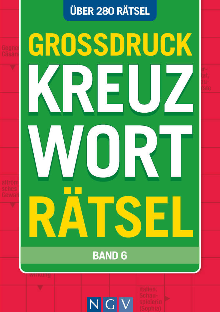 Großdruck Kreuzworträtsel Band 6 main product photo