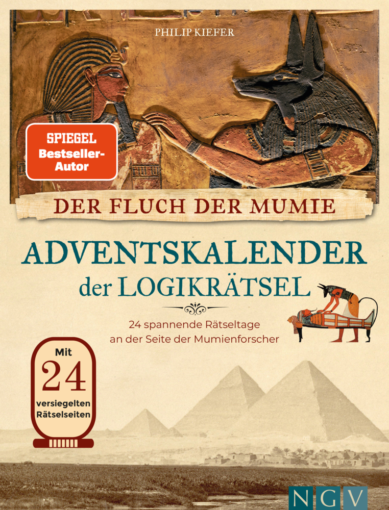 Der Fluch der Mumie Adventskalender der Logikrätsel main product photo