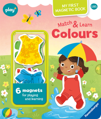 Play+ My first Magnetic Book: Match and Learn Colours