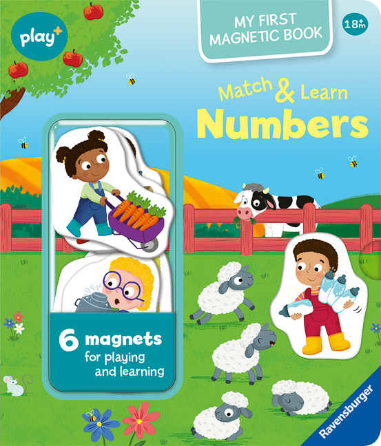 Play+ My first Magnetic Book: Match and Learn Numbers main product photo