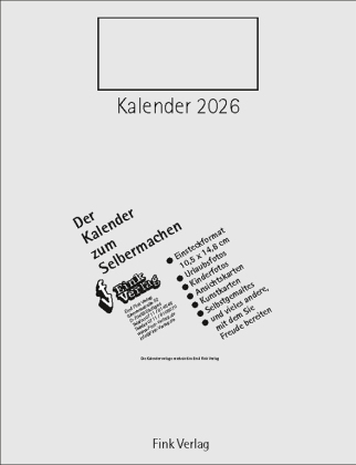 Kalender zum Selbermachen 2026