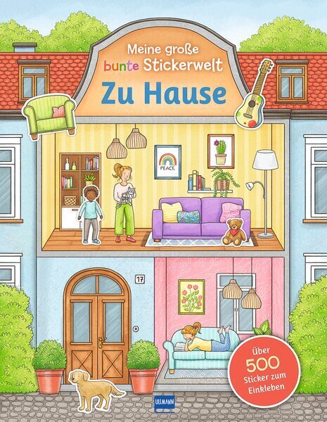 Meine große bunte Stickerwelt - Zu Hause main product photo