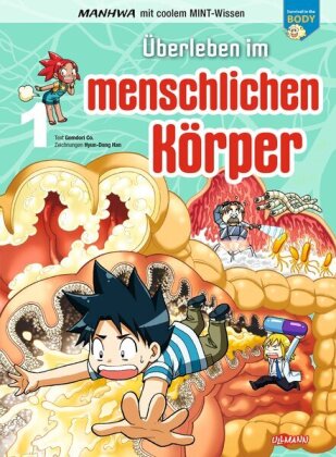 Manhwa mit coolem MINT-Wissen: Überleben im menschlichen Körper (Band 1 von 3)