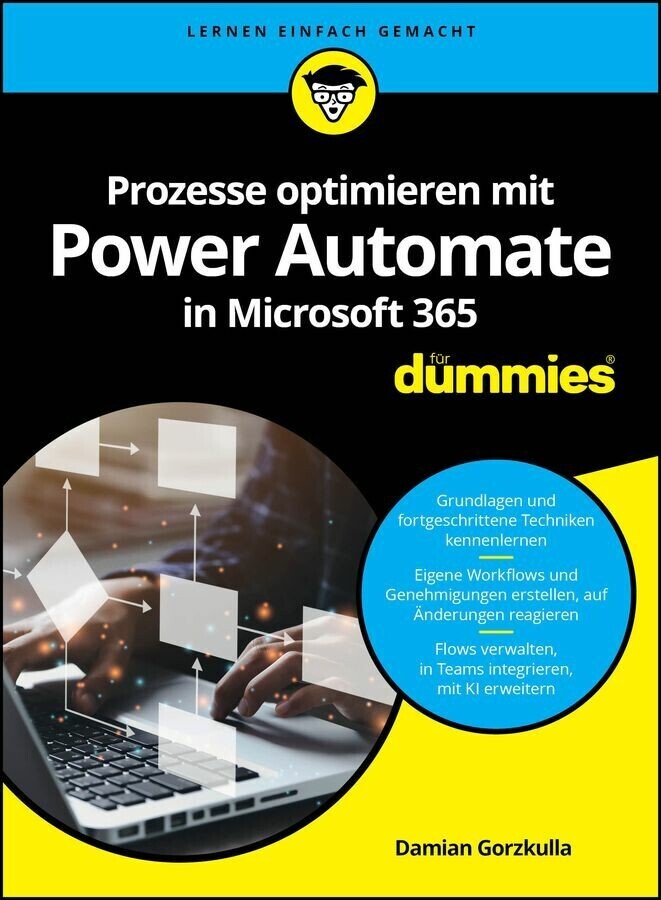 Prozesse optimieren mit Power Automate in Microsoft 365 für Dummies main product photo