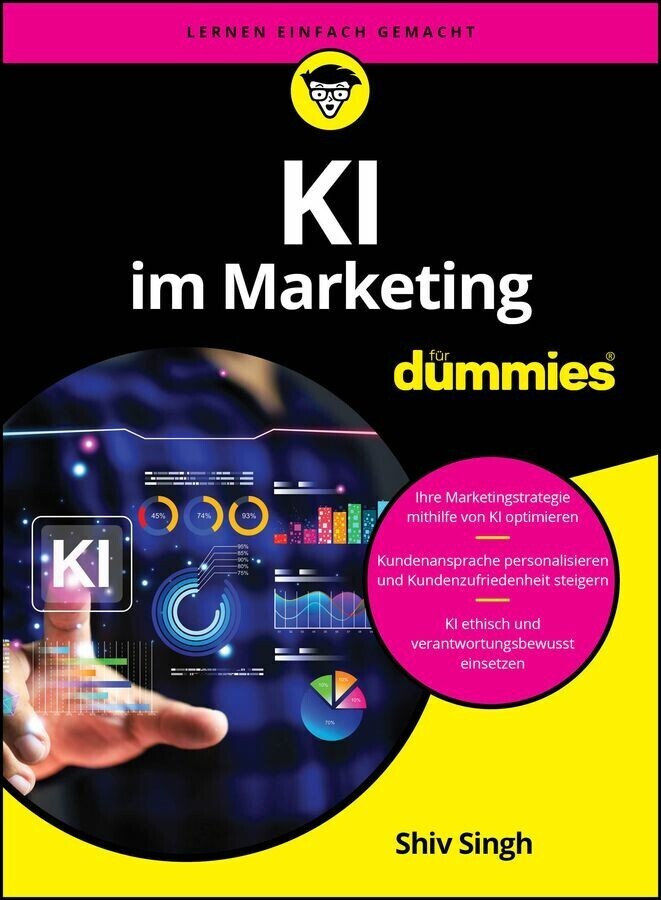 KI im Marketing für Dummies main product photo