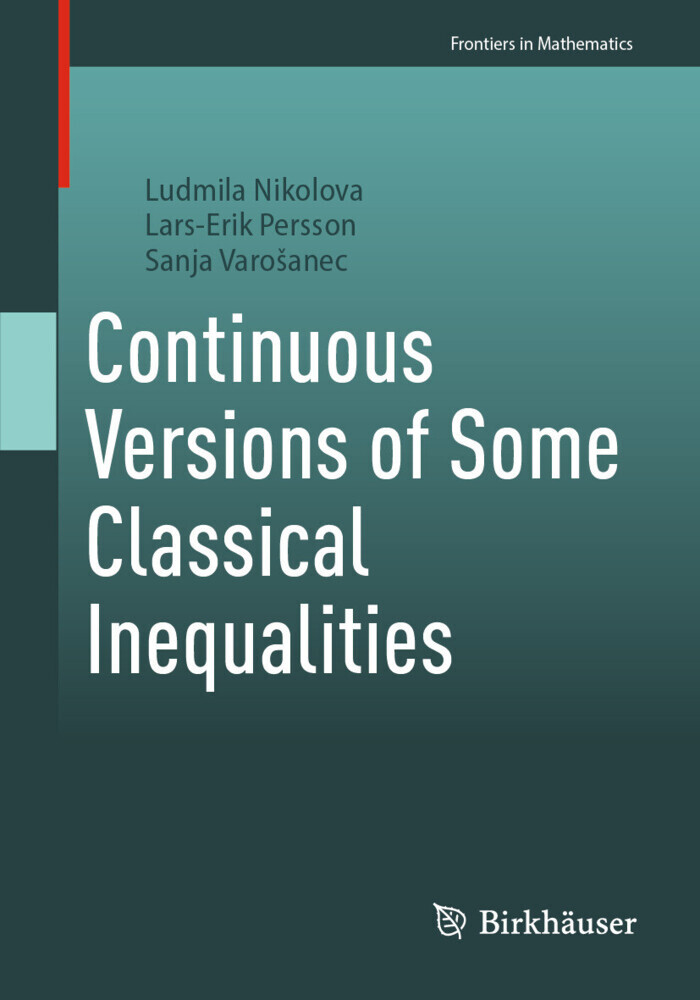 Continuous Versions of Some Classical Inequalities main product photo