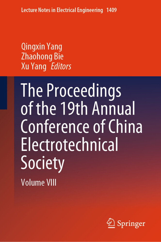 The Proceedings of the 19th Annual Conference of China Electrotechnical Society main product photo