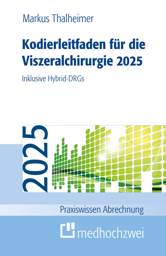 Kodierleitfaden für die Viszeralchirurgie 2025 main product photo