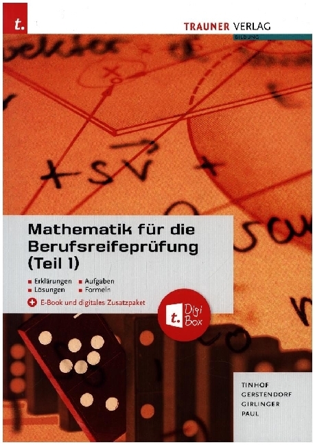 Mathematik für die Berufsreifeprüfung (Teil 1) + digitales Zusatzpaket + E-Book main product photo