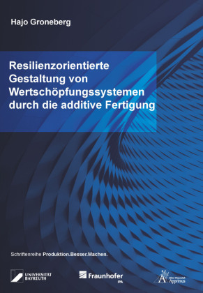 Resilienzorientierte Gestaltung von Wertschöpfungssystemen durch die additive Fertigung
