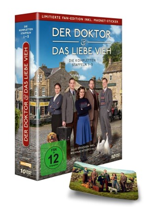 Der Doktor und das liebe Vieh - Die kompletten Staffeln 1-5. Staffel.1-5, 10 DVD (Limited Fan Edition)