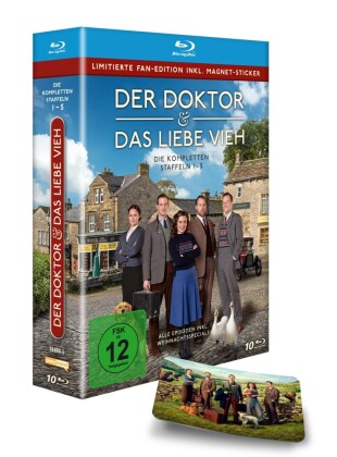 Der Doktor und das liebe Vieh - Die kompletten Staffeln 1-5. Staffel.1-5, 10 Blu-ray (Limited Fan Edition)