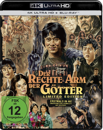 Armour of God - Der rechte Arm der Götter - Legacy Collection, 1 4K UHD-Blu-ray + 1 Blu-ray (Limited Edition)