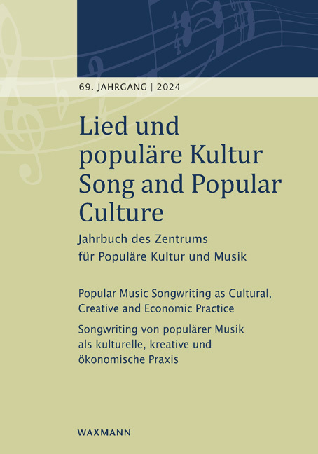 Lied und populäre Kultur / Song and Popular Culture main product photo
