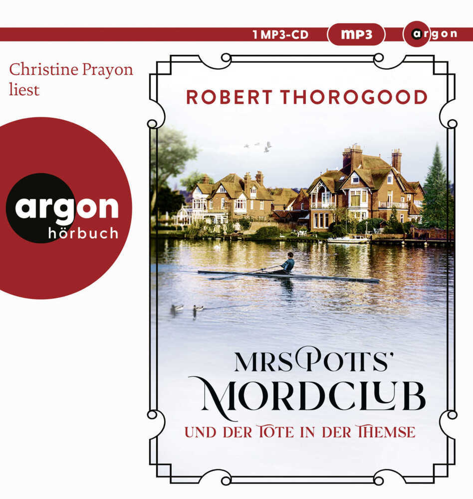 Mrs Potts' Mordclub und der Tote in der Themse, 1 Audio-CD, 1 MP3 main product photo