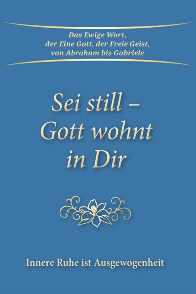 Sei still - Gott wohnt in dir main product photo