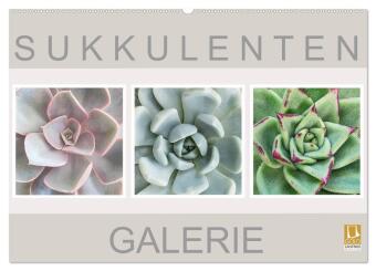 Sukkulenten Galerie (Wandkalender 2026 DIN A2 quer), CALVENDO ...
