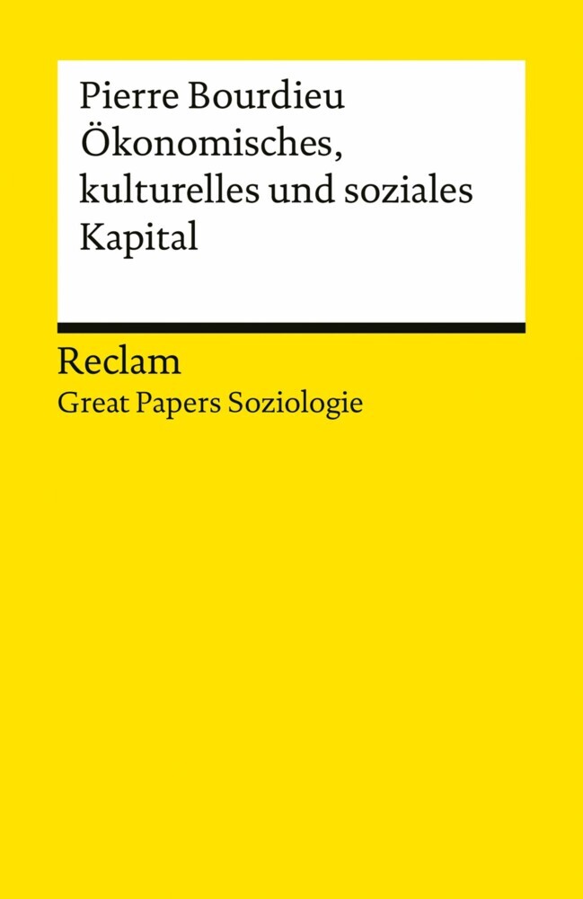 Ökonomisches, kulturelles und soziales Kapital main product photo