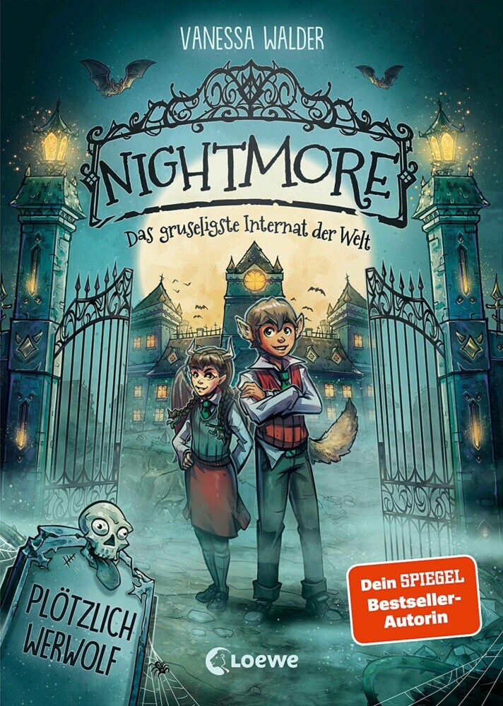 Nightmore - Das gruseligste Internat der Welt (Band 1) - Plötzlich Werwolf main product photo