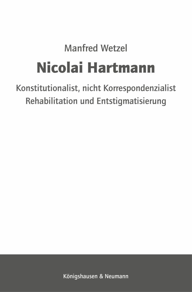 Nicolai Hartmann main product photo