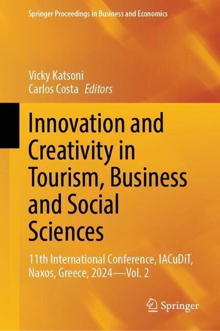 Innovation and Creativity in Tourism, Business and Social Sciences main product photo