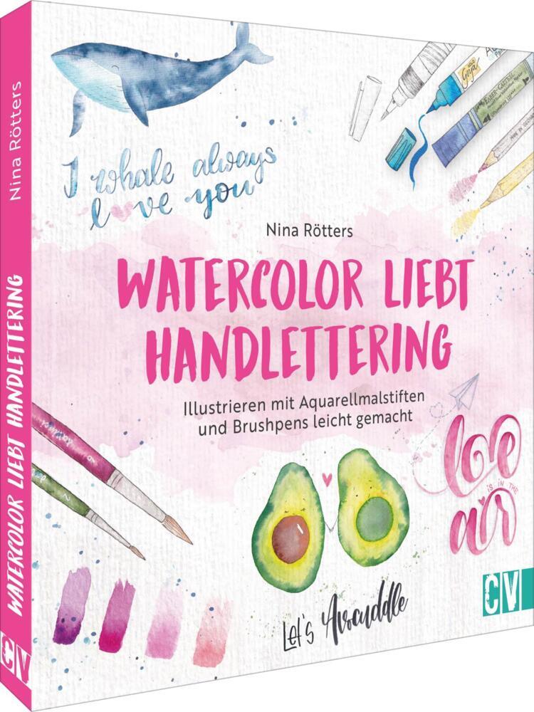 Watercolor liebt Handlettering main product photo