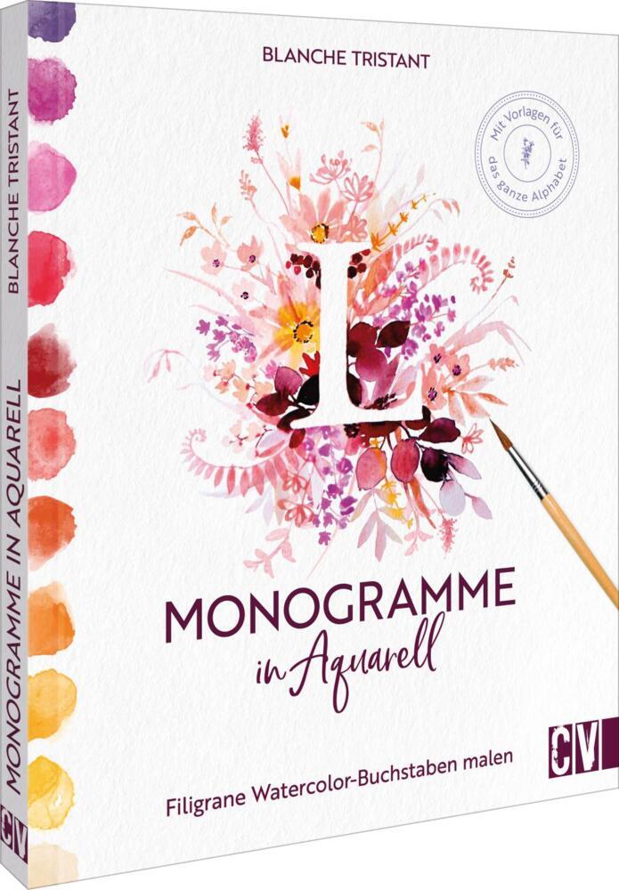 Monogramme in Aquarell main product photo