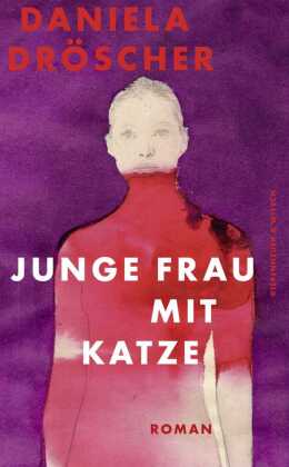 Junge Frau mit Katze